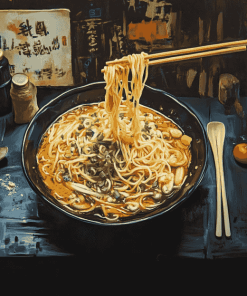 Exquisite Noodles Creations Diamond Painting