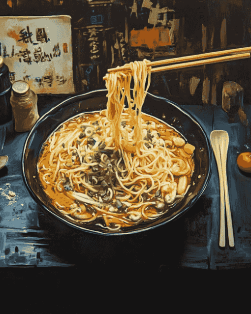 Exquisite Noodles Creations Diamond Painting