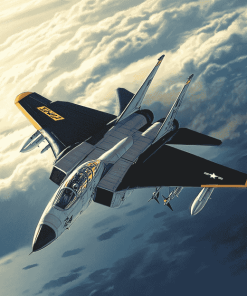 F 14 Tomcat Jets Diamond Painting