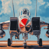 F14 Jet Engines Diamond Painting