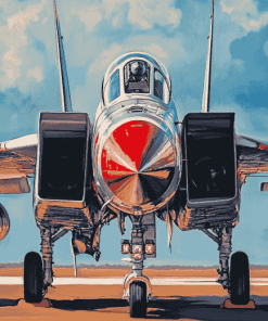 F14 Jet Engines Diamond Painting