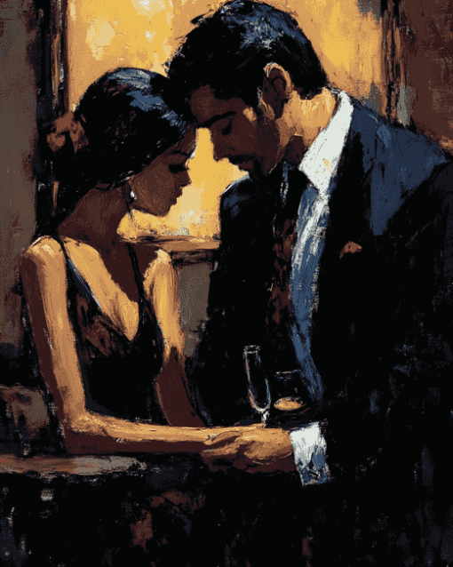 Fabian Perez Romance Diamond Painting