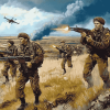 Falklands Military Diamond Painting