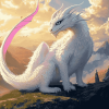 Falkor Fantasy Dragons Diamond Painting