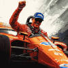 Famous Scott Dixon Cars Diamond Painting