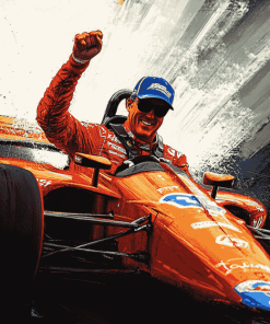 Famous Scott Dixon Cars Diamond Painting