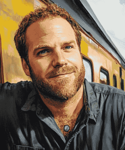 Famous Tv Presenter Josh Gates Diamond Painting