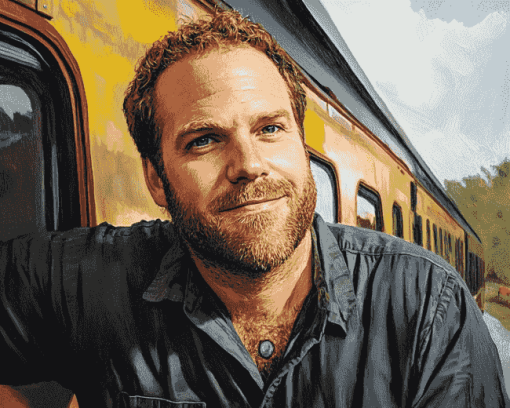 Famous Tv Presenter Josh Gates Diamond Painting