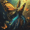 Fantasy Butterfly Design Diamond Painting