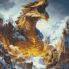 Fantasy Dragon Adventure Diamond Painting