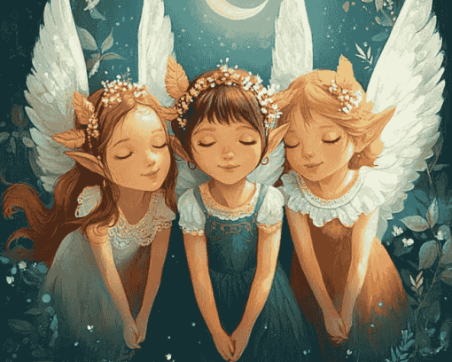 Fantasy Fairy Angels Diamond Painting