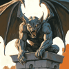 Fantasy Gargoyle Diamond Painting