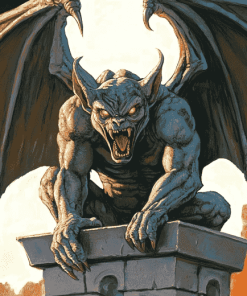 Fantasy Gargoyle Diamond Painting