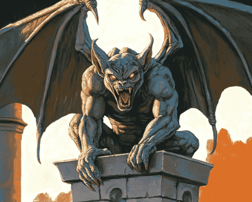 Fantasy Gargoyle Diamond Painting