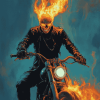 Fantasy Ghost Rider Diamond Painting