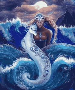 Fantasy Sea Guardian Diamond Painting