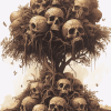 Fantasy Skull Tree Diamond Painting