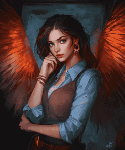 Fantasy Wings Teacher Diamond Painting