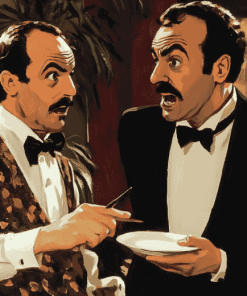 Fawlty Towers TV Series Diamond Painting