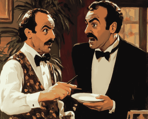 Fawlty Towers TV Series Diamond Painting