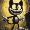 Felix The Cat Animation Diamond Painting