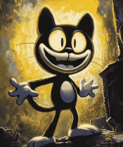 Felix The Cat Animation Diamond Painting