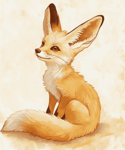 Fennec Fox Diamond Painting