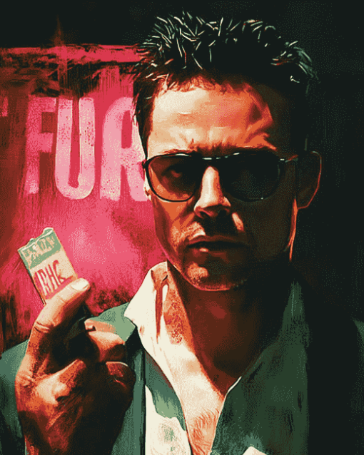 Fight Club Films Diamond Painting