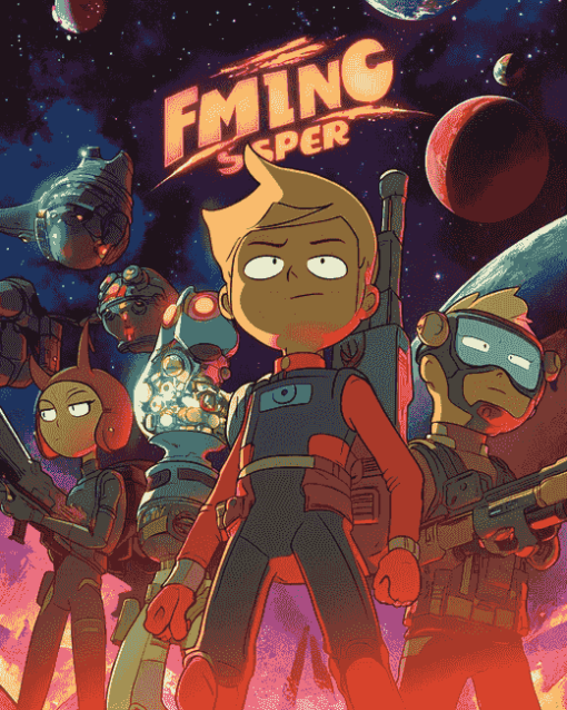 Final Space Animated Series Diamond Painting