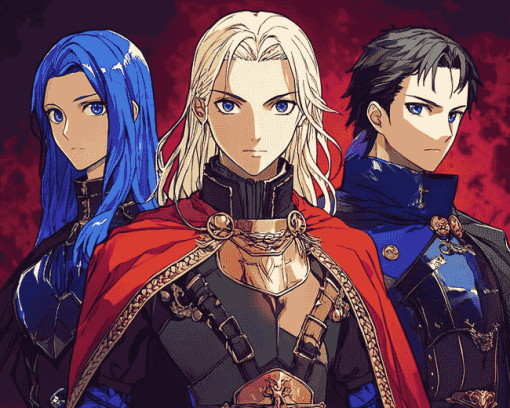 Fire Emblem Three Houses Heroes Diamond Painting