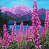 Fireweed Forest Diamond Painting