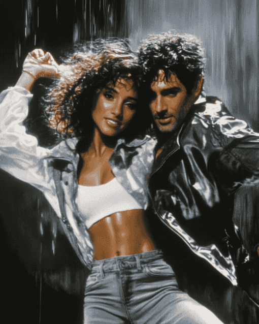 Flashdance Movie Characters Diamond Painting