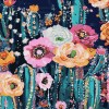 Floral Cactus Blossoms Diamond Painting