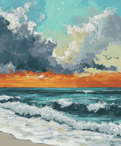 Florida Seascape Diamond Painting