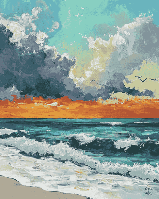 Florida Seascape Diamond Painting