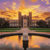 Florida State University Skyline Diamond Painting