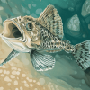 Flounder and Koi Fish Diamond Painting