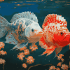 Flowerhorn Fish Beauty Diamond Painting