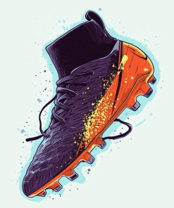 Football Boot Diamond Painting