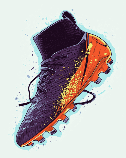 Football Boot Diamond Painting