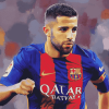 Football Star Jordi Alba Diamond Painting