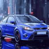 Ford Focus RS Cars Diamond Painting