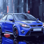 Ford Focus RS Cars Diamond Painting