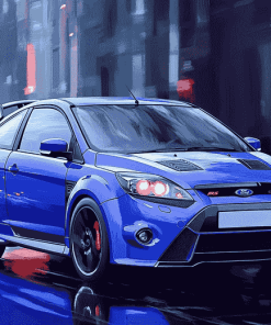 Ford Focus RS Cars Diamond Painting