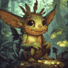 Forest Sprite Fantasy Diamond Painting