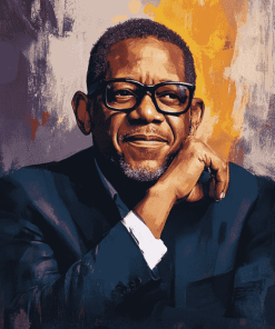 Forest Whitaker Celebrity Star Diamond Painting