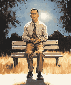 Forrest Gump Movie Scene Diamond Painting