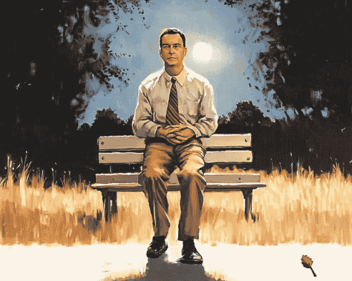 Forrest Gump Movie Scene Diamond Painting