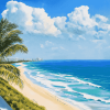 Fort Lauderdale Seascape Diamond Painting