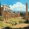 Forum Rome Landscapes Diamond Painting